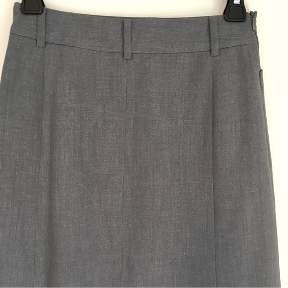 Vintage 90's Theme Gray A-Line Skirt - Picture 4 of 14